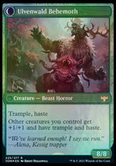 Ulvenwald Oddity // Ulvenwald Behemoth [Innistrad: Crimson Vow Prerelease Promos] | Gate City Games LLC