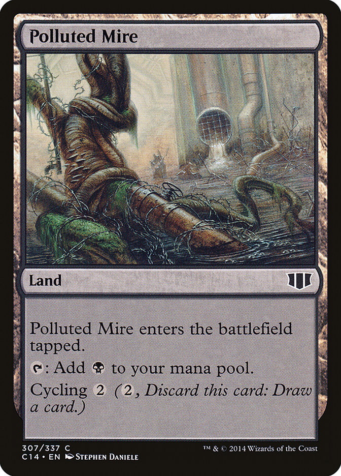 Polluted Mire [Commander 2014] | Gate City Games LLC