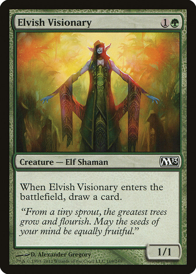 Elvish Visionary [Magic 2013] | Gate City Games LLC