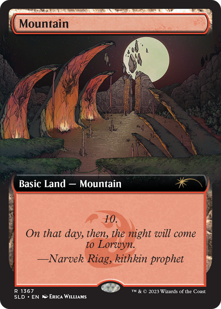 Mountain (1367) [Secret Lair Drop Series] | Gate City Games LLC