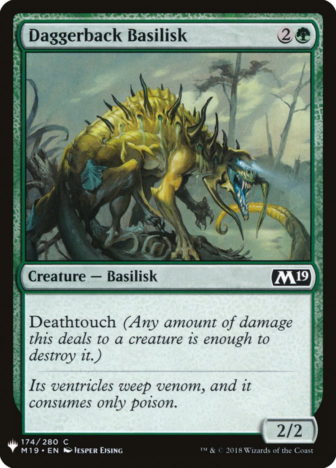 Daggerback Basilisk [Mystery Booster] | Gate City Games LLC