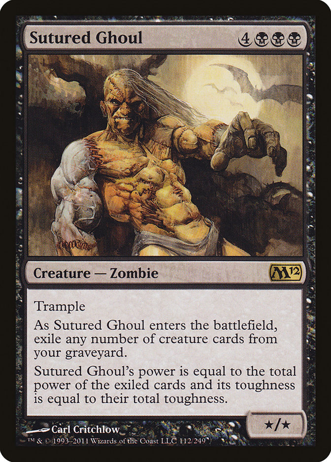 Sutured Ghoul [Magic 2012] | Gate City Games LLC