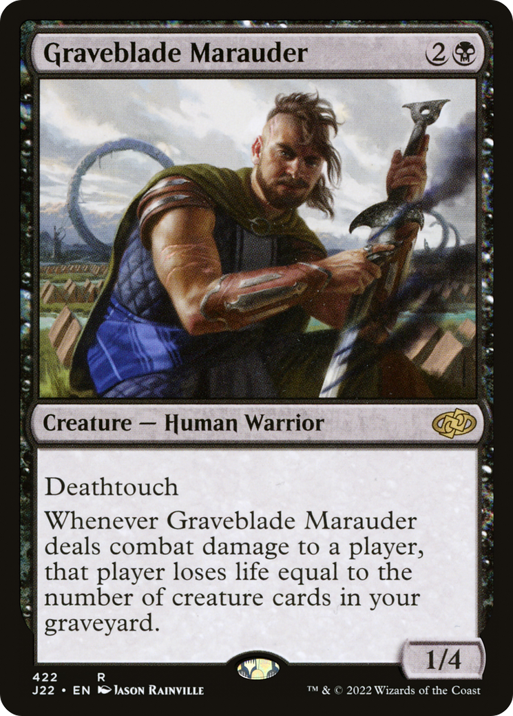 Graveblade Marauder [Jumpstart 2022] | Gate City Games LLC