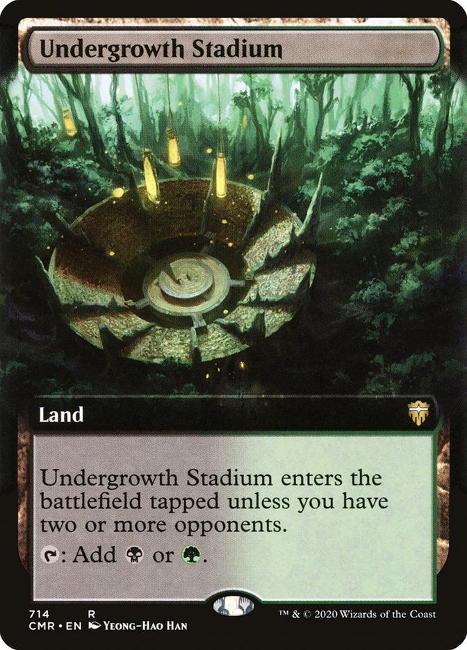Undergrowth Stadium (Extended Art) [Commander Legends] | Gate City Games LLC