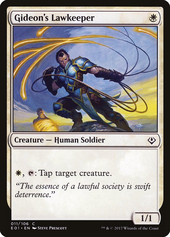 Gideon's Lawkeeper [Archenemy: Nicol Bolas] | Gate City Games LLC