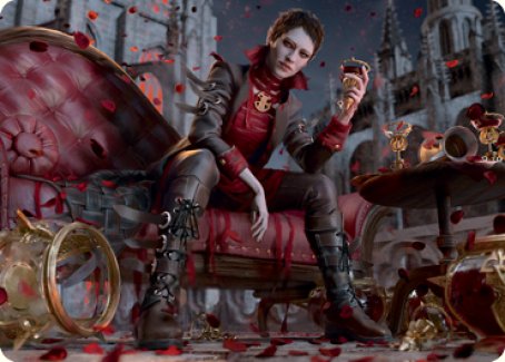 Anje, Maid of Dishonor Art Card [Innistrad: Crimson Vow Art Series] | Gate City Games LLC
