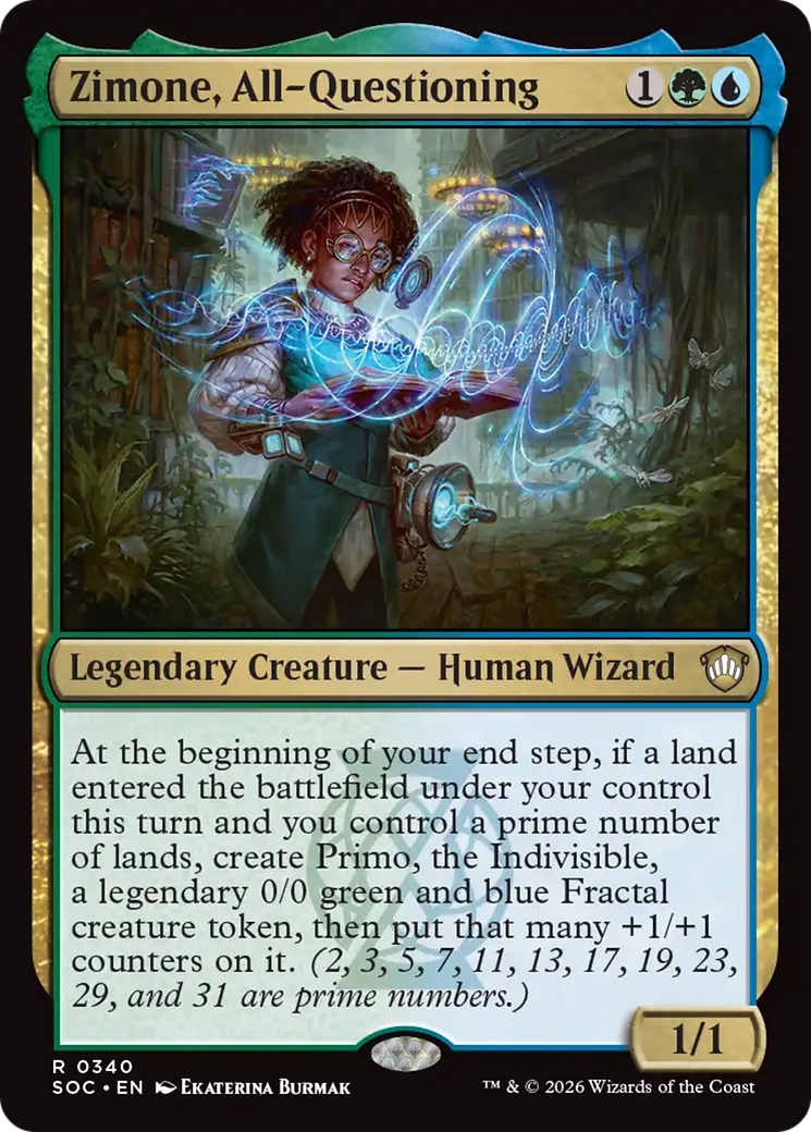 Zimone, All-Questioning [Secrets of Strixhaven Commander] | Gate City Games LLC