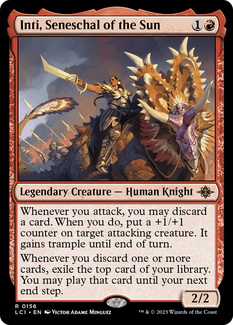 Inti, Seneschal of the Sun [The Lost Caverns of Ixalan] | Gate City Games LLC