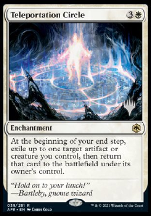 Teleportation Circle (Promo Pack) [Dungeons & Dragons: Adventures in the Forgotten Realms Promos] | Gate City Games LLC