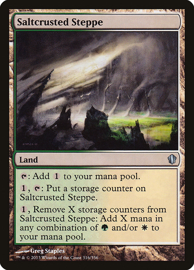 Saltcrusted Steppe [Commander 2013] | Gate City Games LLC