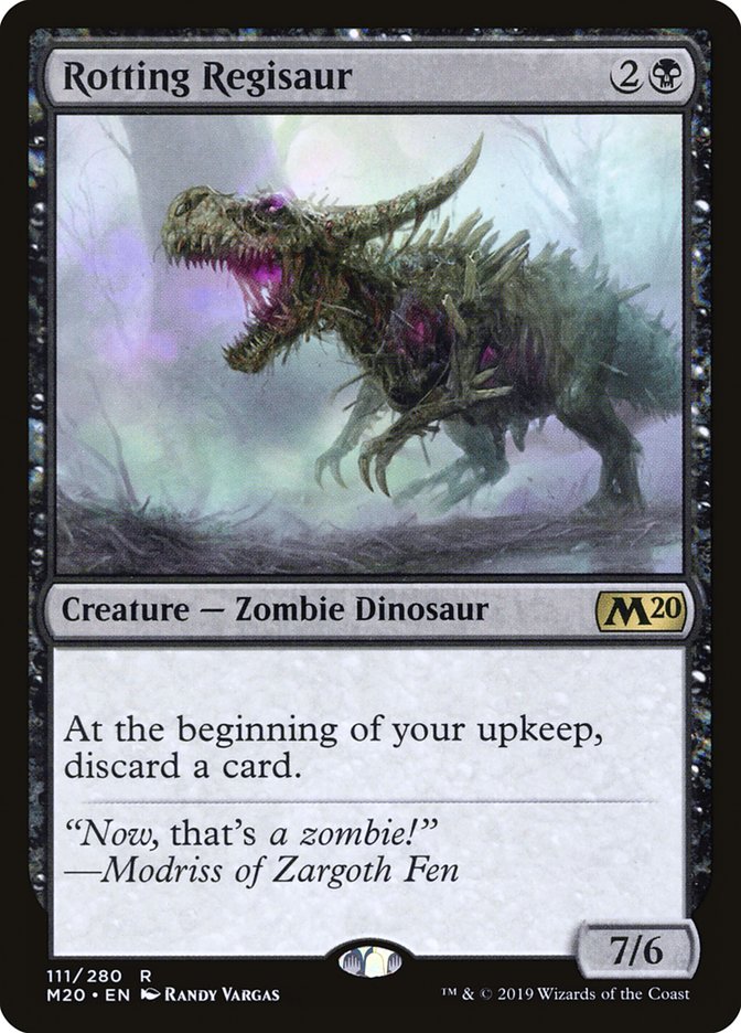 Rotting Regisaur [Core Set 2020] | Gate City Games LLC