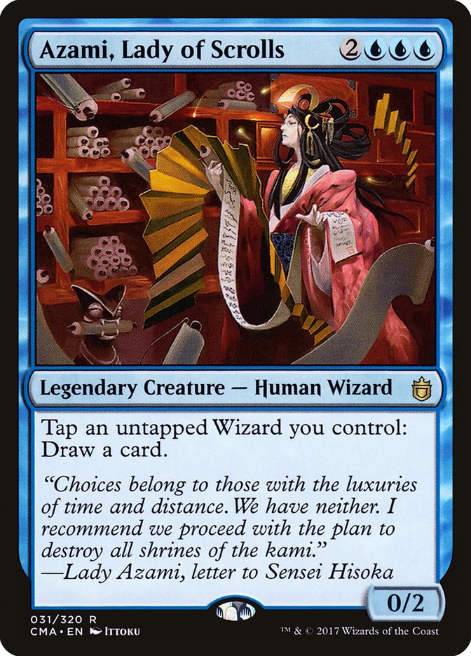 Azami, Lady of Scrolls [Commander Anthology] | Gate City Games LLC