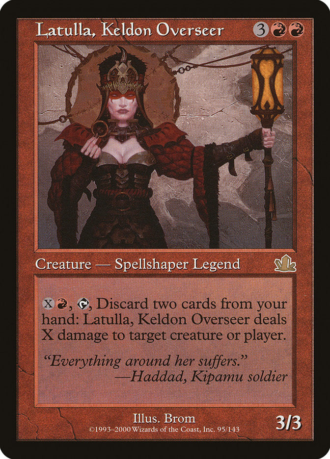 Latulla, Keldon Overseer [Prophecy] | Gate City Games LLC