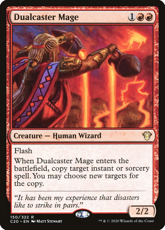 Dualcaster Mage [Commander 2020] | Gate City Games LLC
