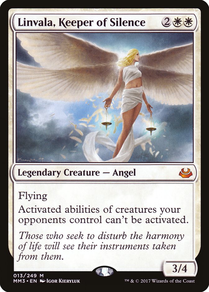 Linvala, Keeper of Silence [Modern Masters 2017] | Gate City Games LLC