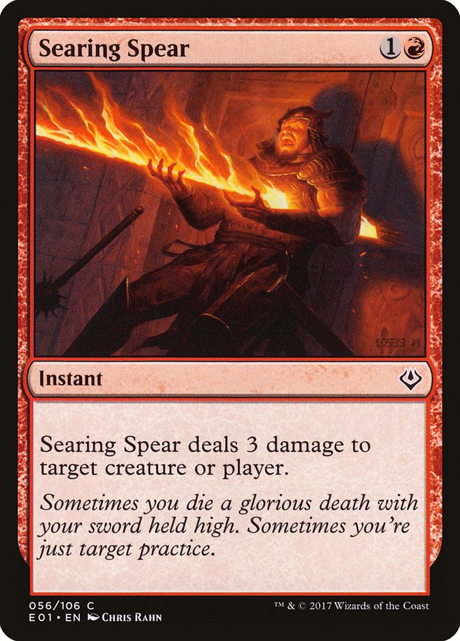 Searing Spear [Archenemy: Nicol Bolas] | Gate City Games LLC