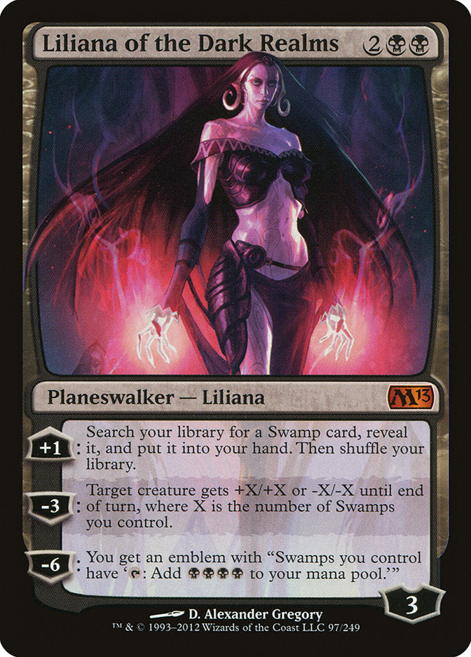 Liliana of the Dark Realms [Magic 2013] | Gate City Games LLC