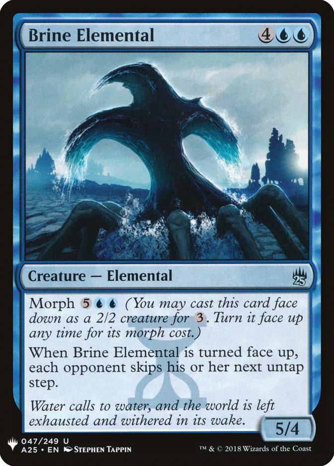 Brine Elemental [Mystery Booster] | Gate City Games LLC