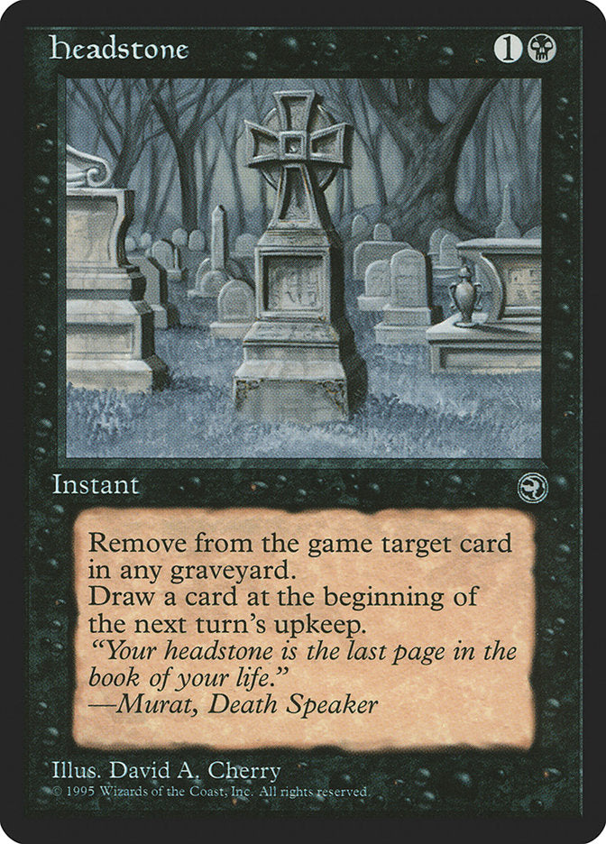 Headstone [Homelands] | Gate City Games LLC