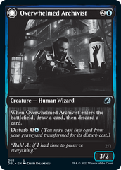 Overwhelmed Archivist // Archive Haunt [Innistrad: Double Feature] | Gate City Games LLC