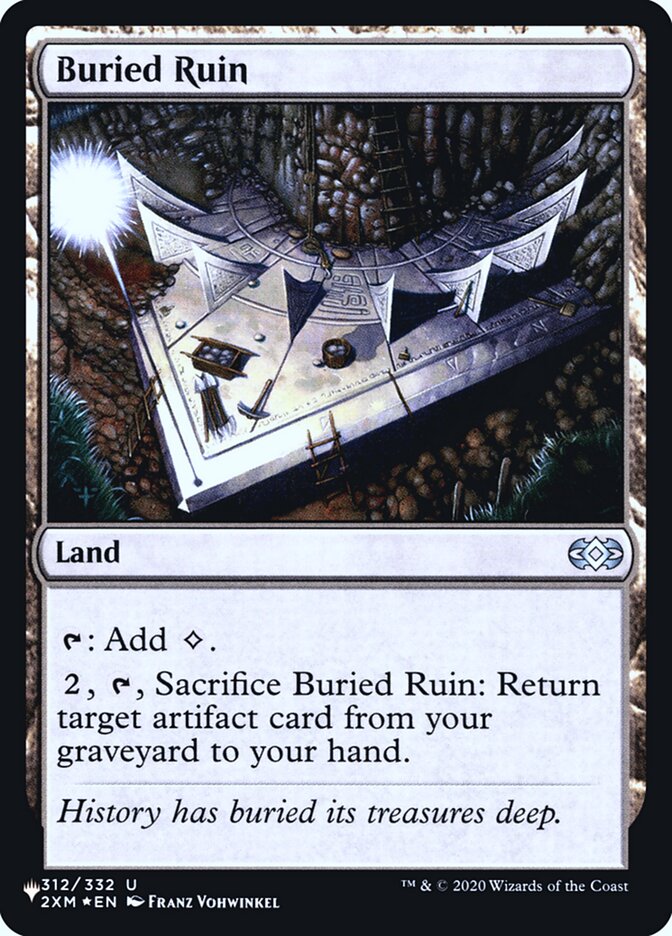 Buried Ruin [Secret Lair: Heads I Win, Tails You Lose] | Gate City Games LLC