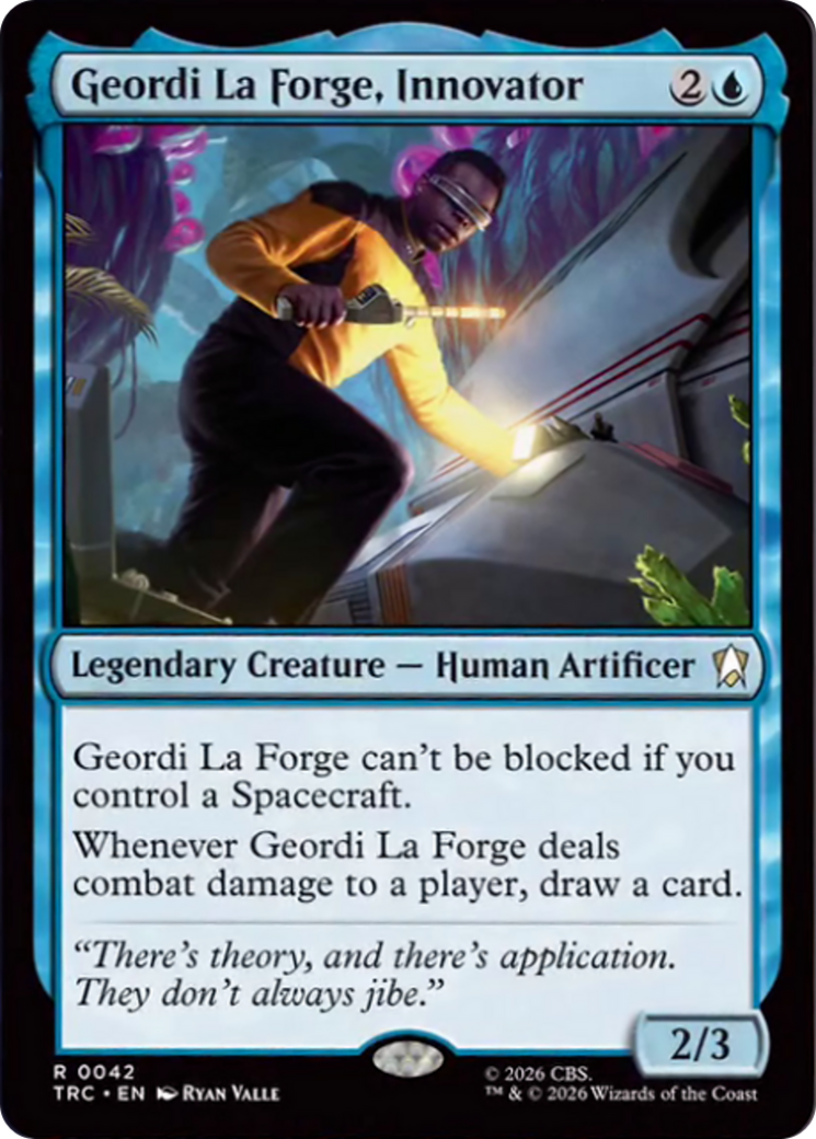 Geordi La Forge, Innovator [Star Trek Commander] | Gate City Games LLC