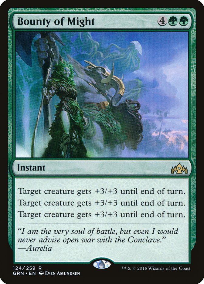 Bounty of Might [Guilds of Ravnica] | Gate City Games LLC