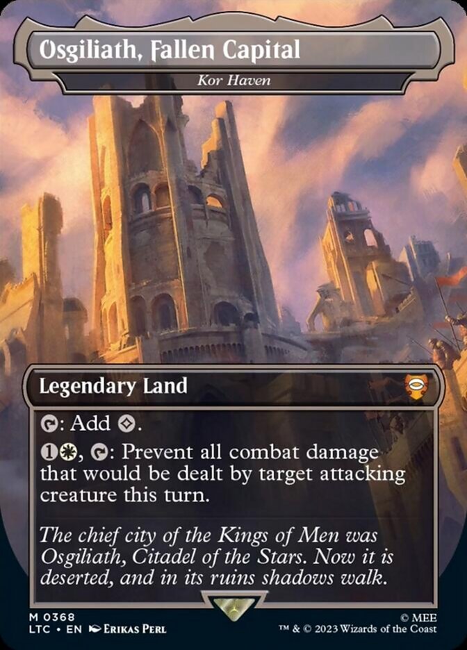 Kor Haven - Osgiliath, Fallen Capital [The Lord of the Rings: Tales of Middle-Earth Commander] | Gate City Games LLC