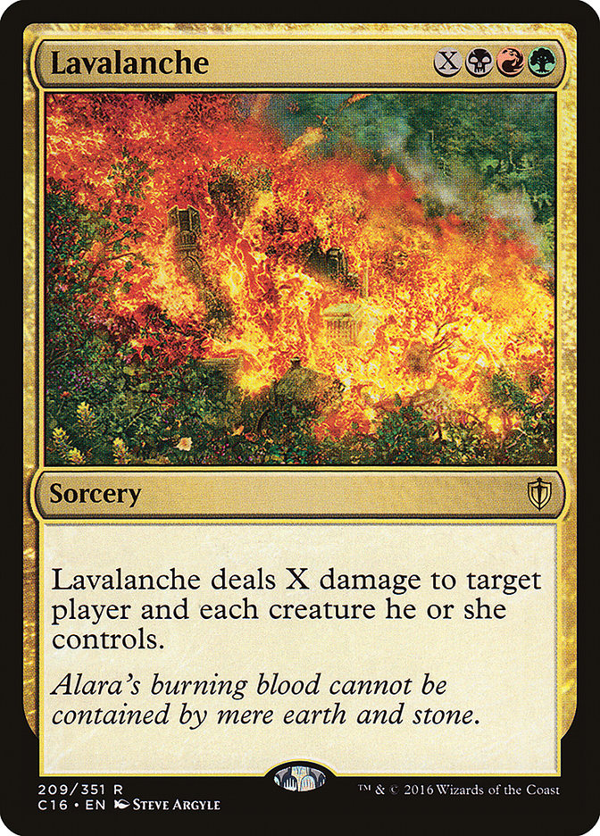Lavalanche [Commander 2016] | Gate City Games LLC