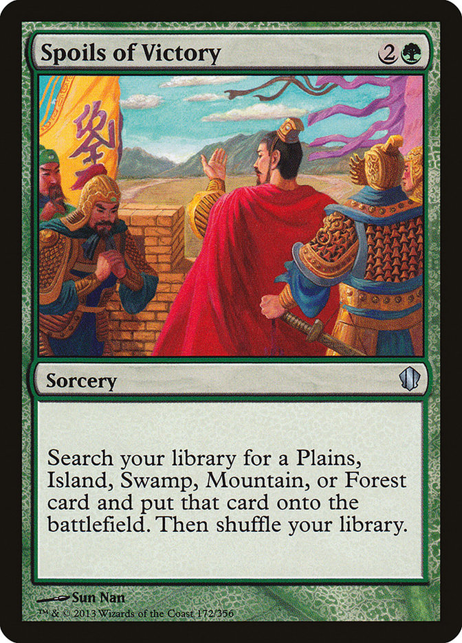 Spoils of Victory [Commander 2013] | Gate City Games LLC