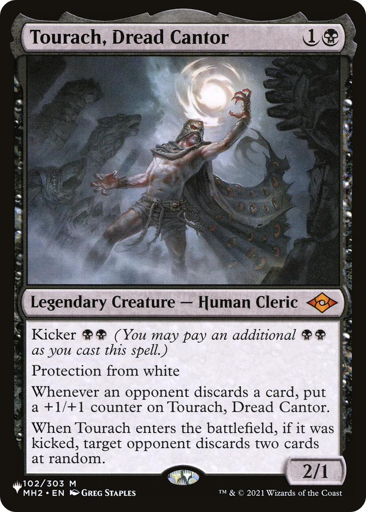 Tourach, Dread Cantor [The List Reprints] | Gate City Games LLC