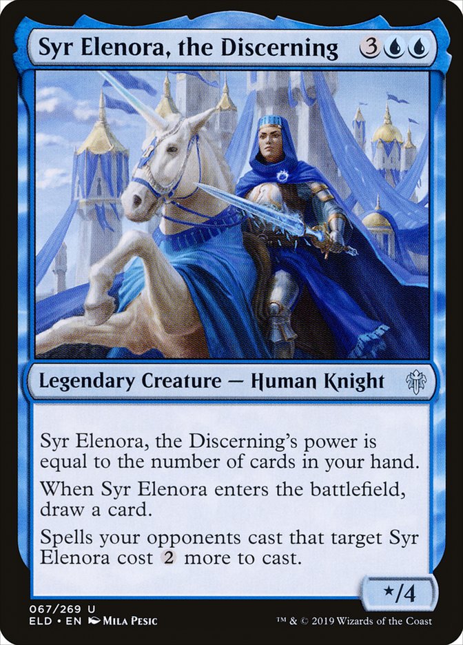 Syr Elenora, the Discerning [Throne of Eldraine] | Gate City Games LLC