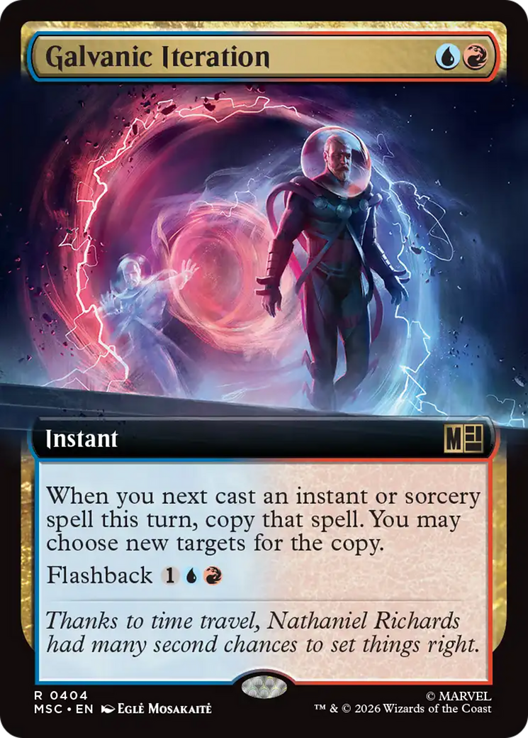 Galvanic Iteration (Extended Art) [Marvel Super Heroes Commander] | Gate City Games LLC