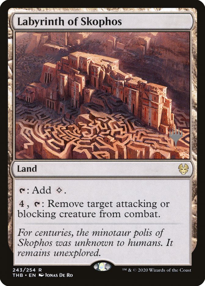 Labyrinth of Skophos (Promo Pack) [Theros Beyond Death Promos] | Gate City Games LLC