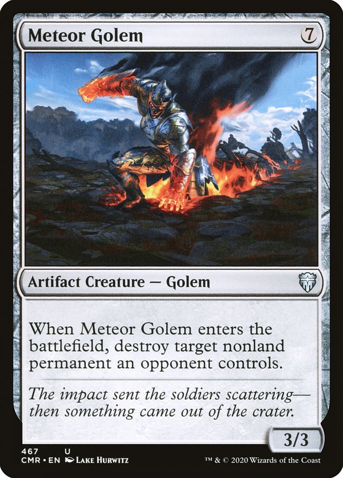 Meteor Golem (467) [Commander Legends] | Gate City Games LLC