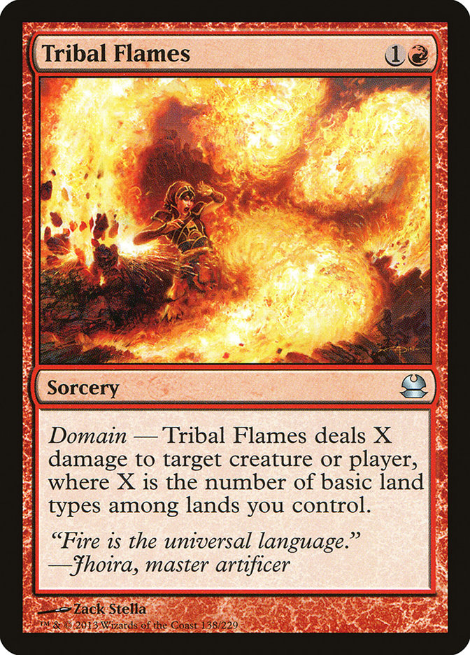 Tribal Flames [Modern Masters] | Gate City Games LLC