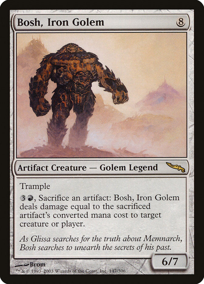 Bosh, Iron Golem [Mirrodin] | Gate City Games LLC