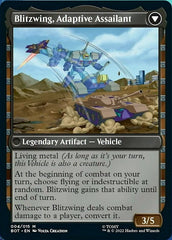 Blitzwing, Cruel Tormentor // Blitzwing, Adaptive Assailant [Transformers] | Gate City Games LLC
