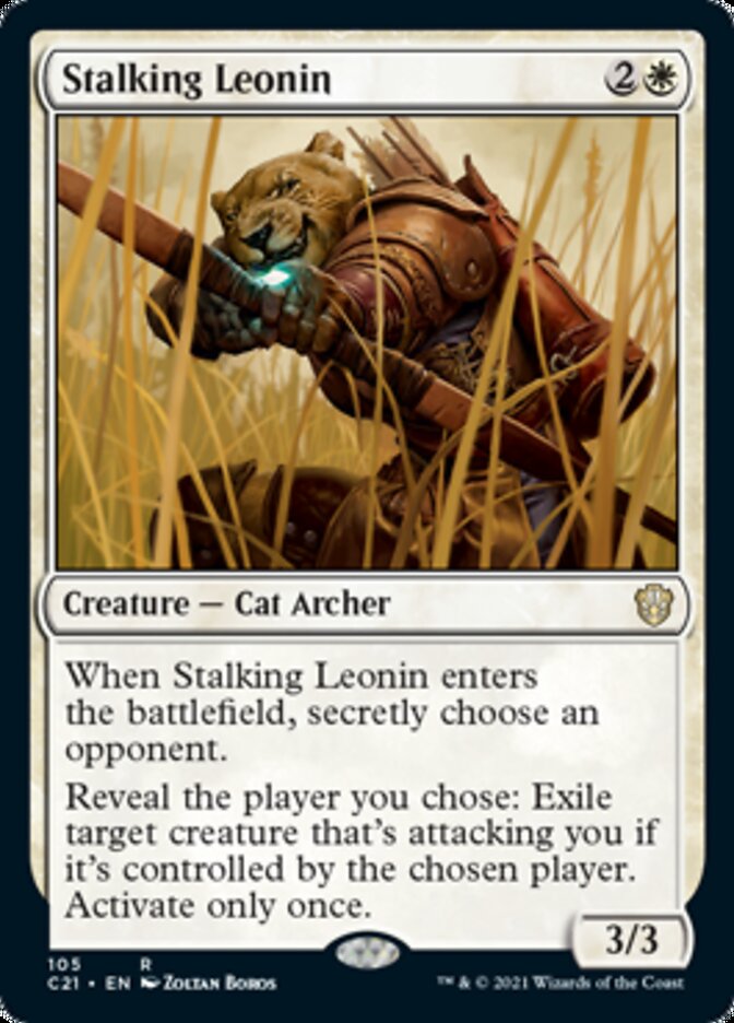 Stalking Leonin [Commander 2021] | Gate City Games LLC