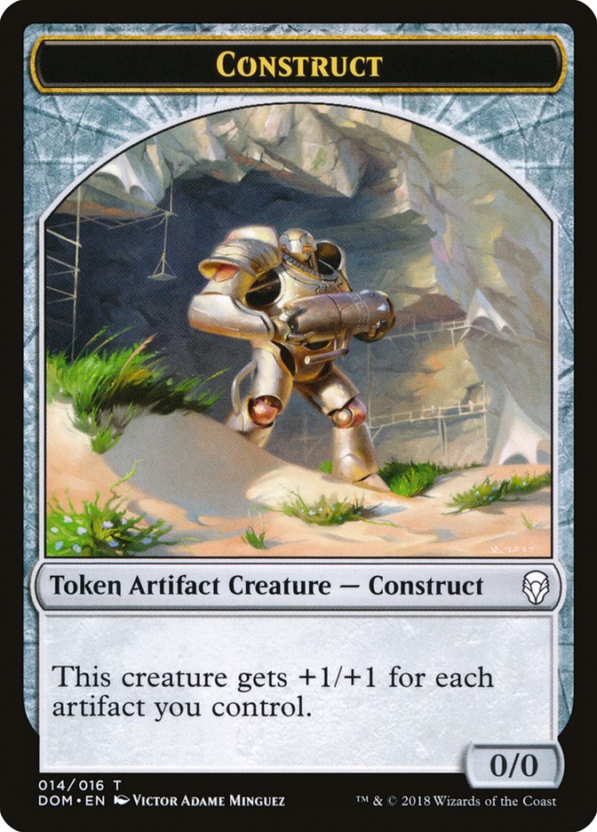 Construct Token [Dominaria Tokens] | Gate City Games LLC