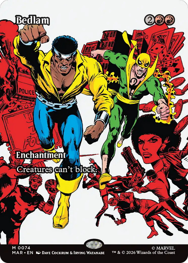 Bedlam (Borderless) [Marvel Universe: Eternal-Legal] | Gate City Games LLC