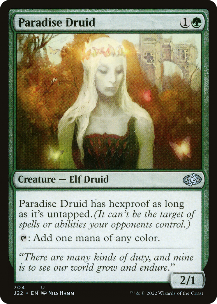Paradise Druid [Jumpstart 2022] | Gate City Games LLC