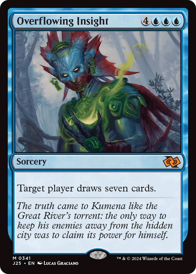 Overflowing Insight [Foundations Jumpstart] | Gate City Games LLC