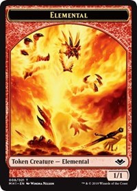 Elemental (008) // Squirrel (015) Double-Sided Token [Modern Horizons Tokens] | Gate City Games LLC