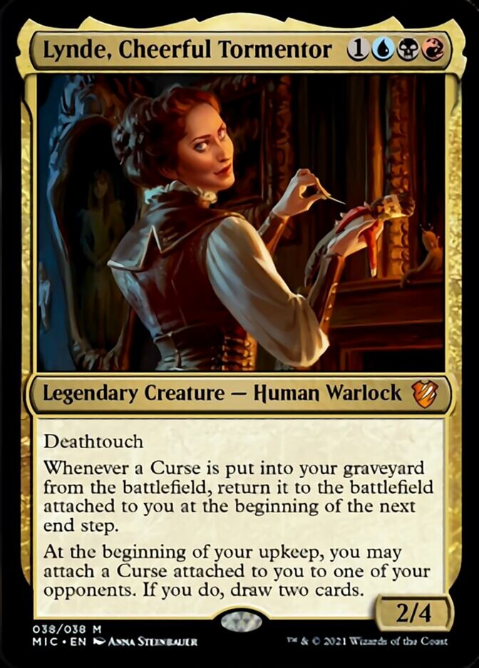 Lynde, Cheerful Tormentor [Innistrad: Midnight Hunt Commander] | Gate City Games LLC