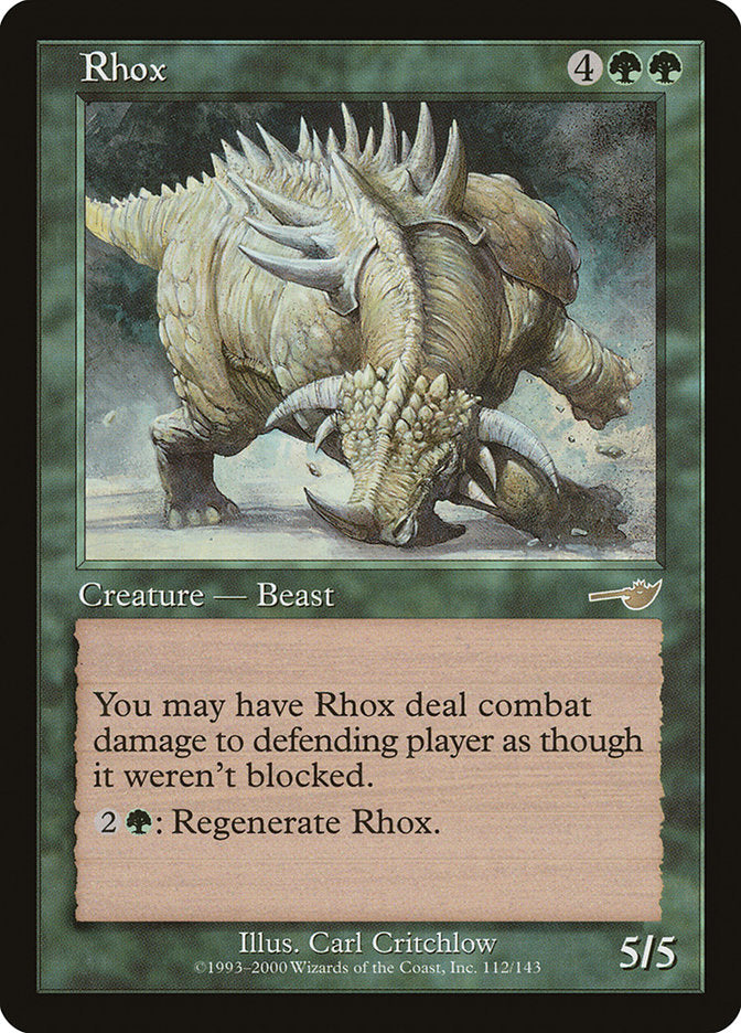 Rhox [Nemesis] | Gate City Games LLC