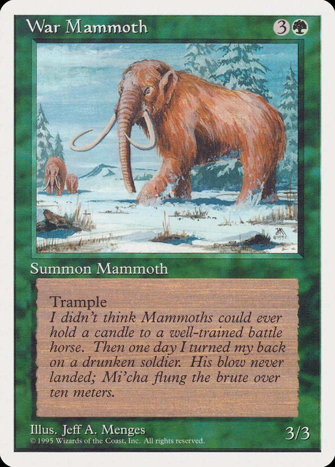 War Mammoth [Rivals Quick Start Set] | Gate City Games LLC