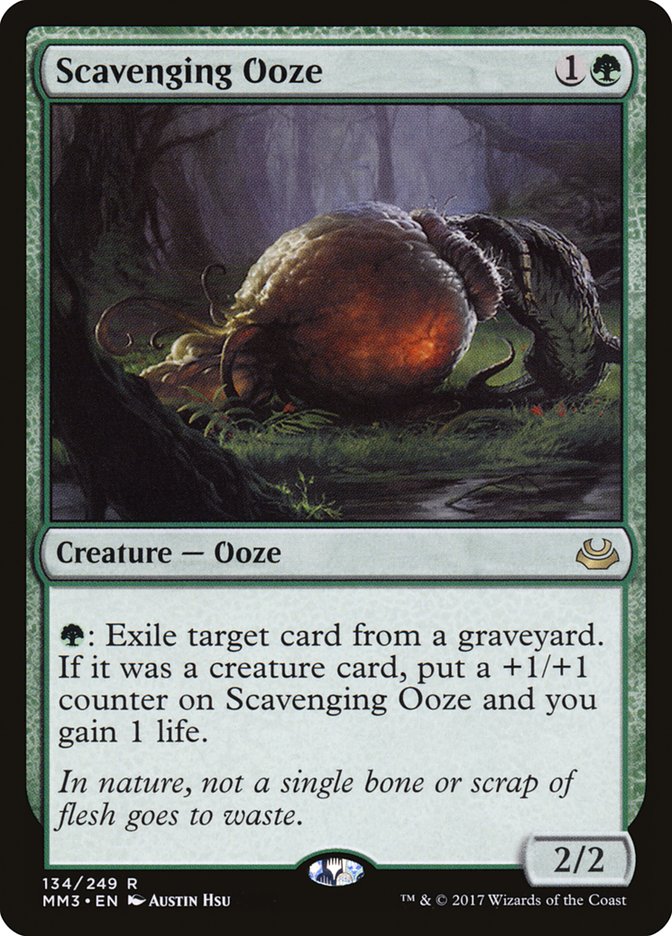 Scavenging Ooze [Modern Masters 2017] | Gate City Games LLC