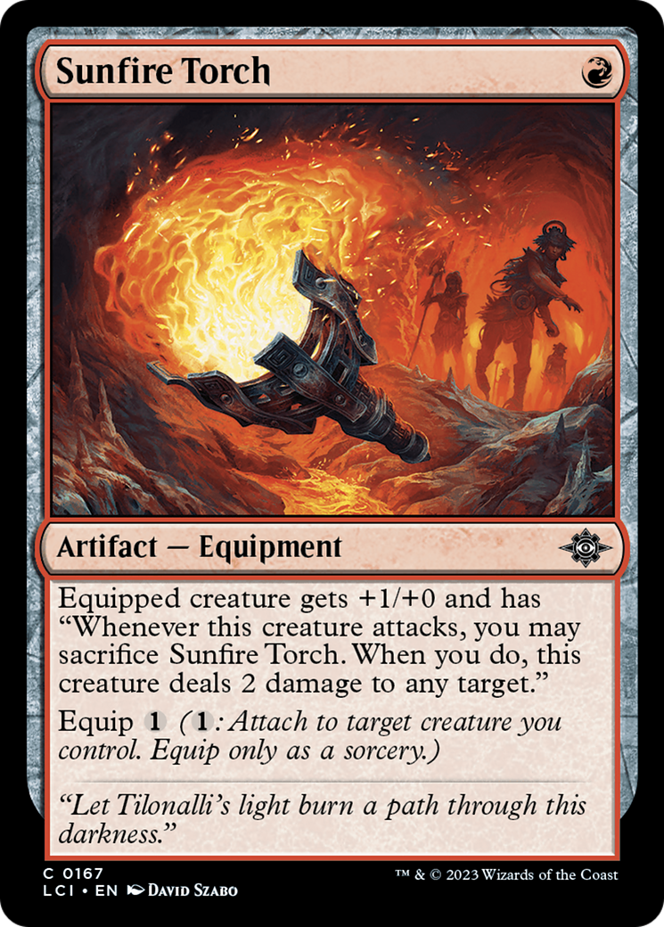 Sunfire Torch [The Lost Caverns of Ixalan] | Gate City Games LLC