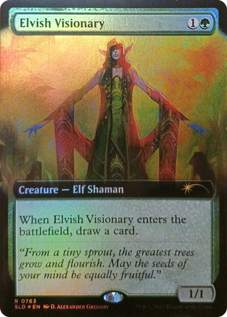 Elvish Visionary (Extended Art) [Secret Lair Drop Series] | Gate City Games LLC